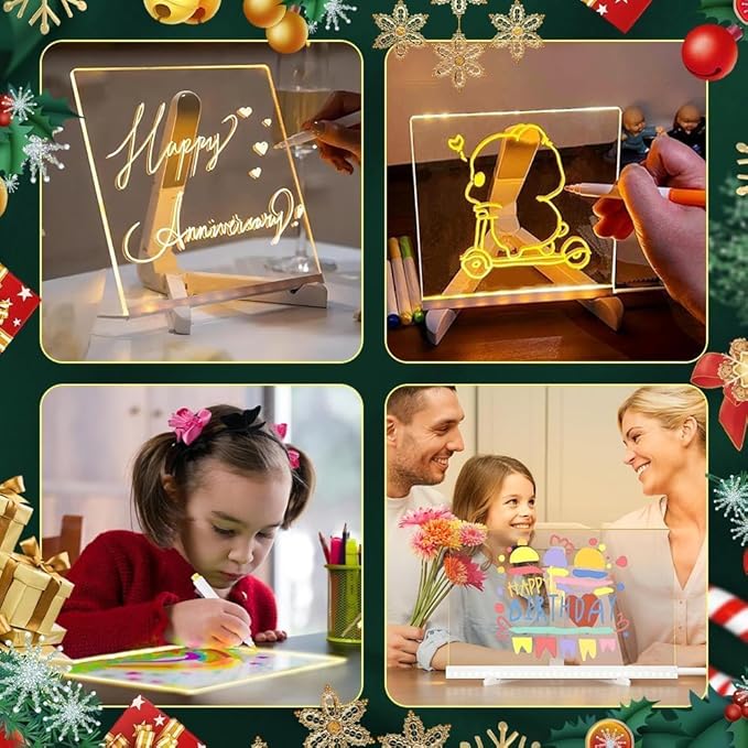 Melia™ – Tableau acrylique lumineux LED