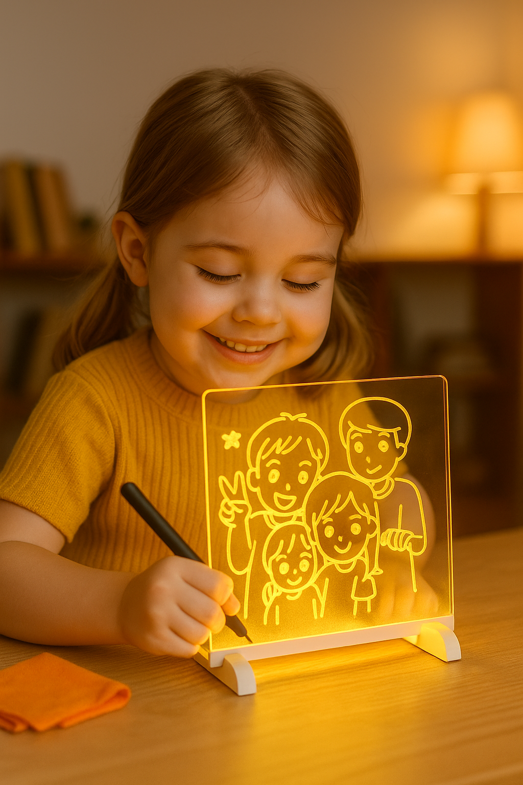 Melia™ – Tableau acrylique lumineux LED